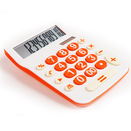 Calculatrice orange