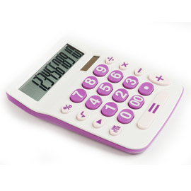 Calculatrice lilas